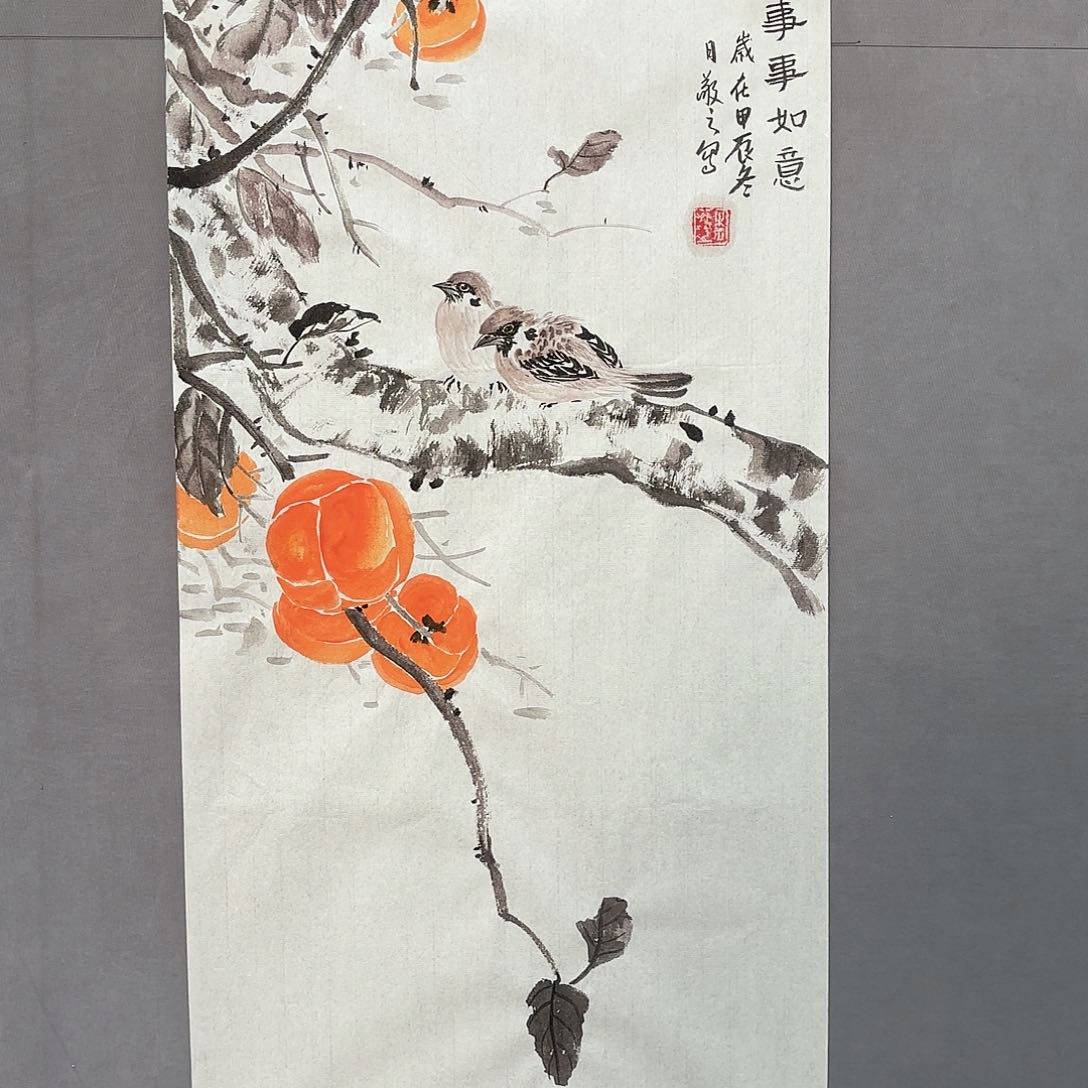 国画中国花鸟画大咖李敬之老师