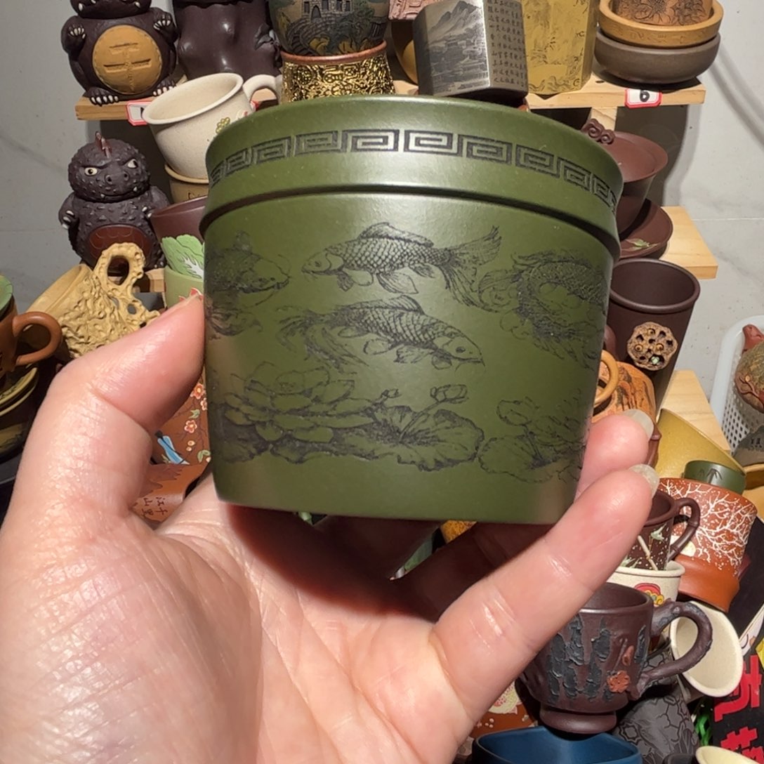 紫砂茶杯宜兴紫砂主人杯