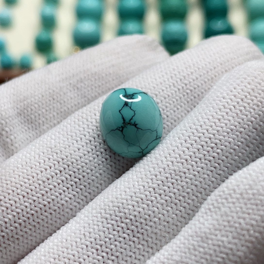 绿松石珠宝半成品未镶嵌