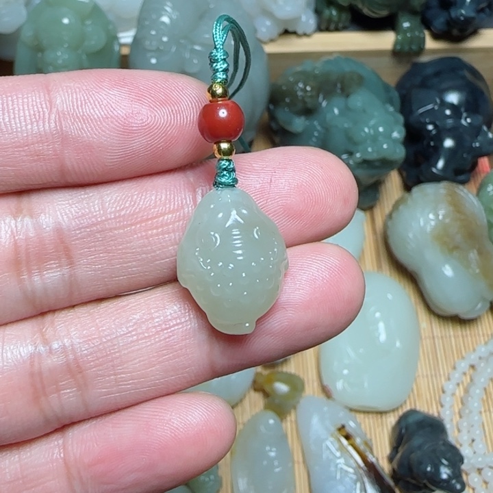 和田玉挂件未镶嵌