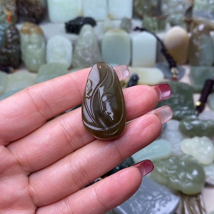 和田玉挂件未镶嵌