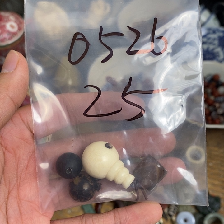 ****6铜铁合金类工艺品 珠子 摆件 微瑕