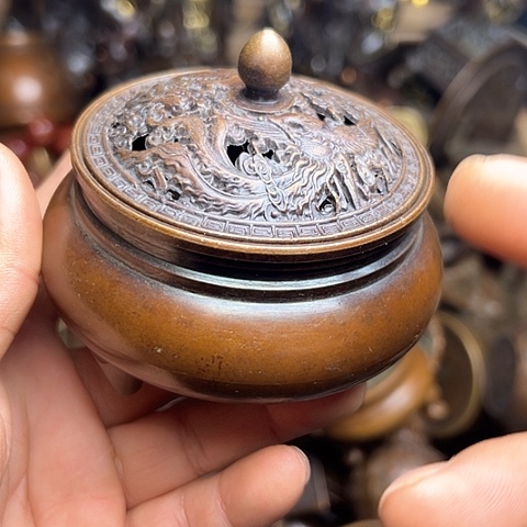 铜制文玩把玩物件