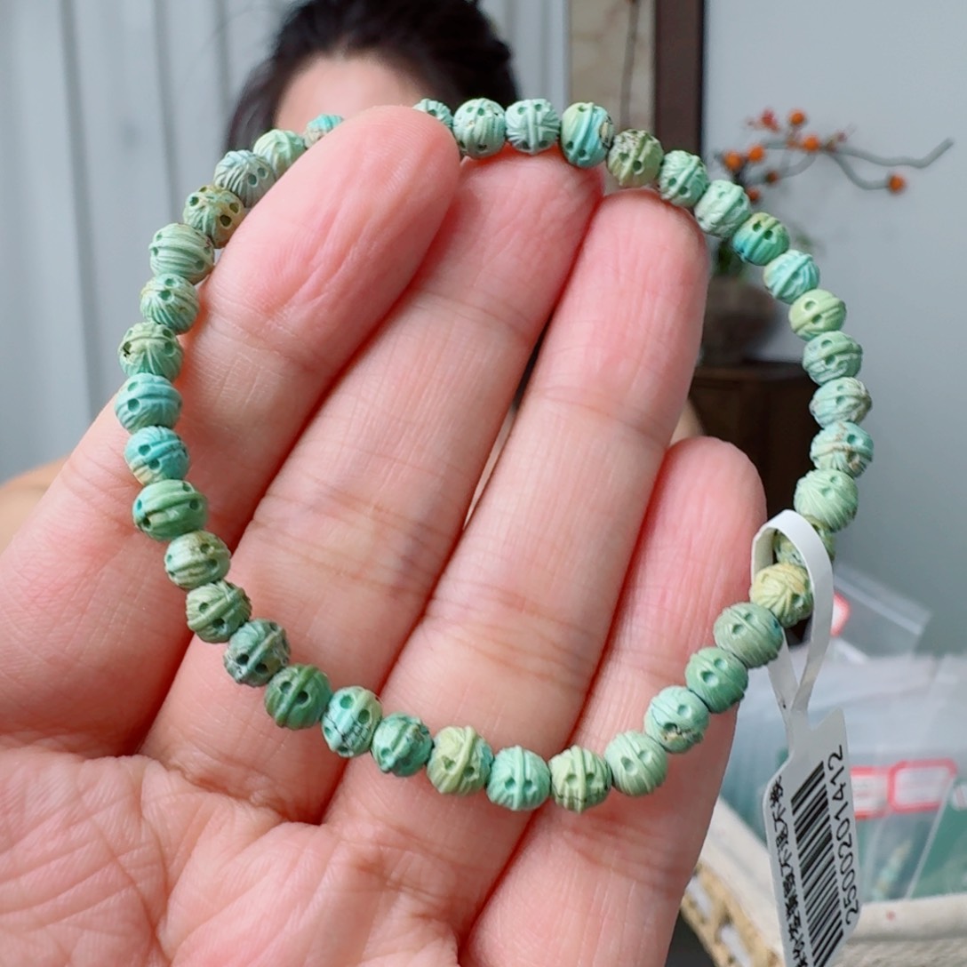 未镶嵌绿松石珠宝奇石