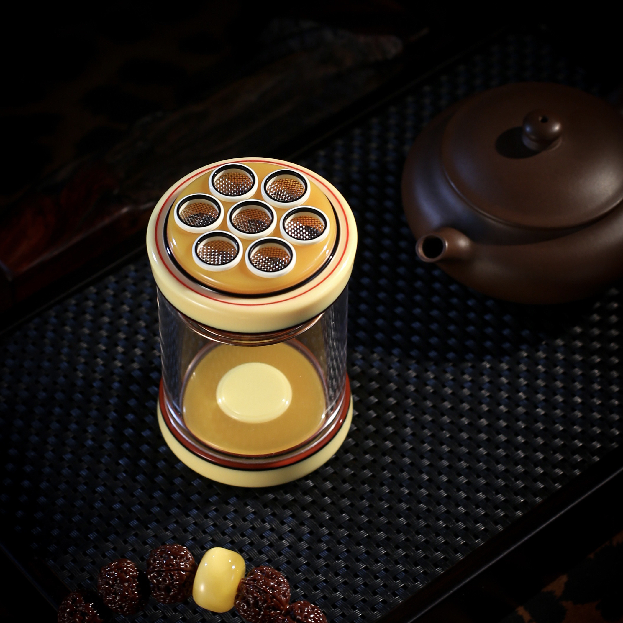 老虎款·猎白狐·蝈蝈罐子