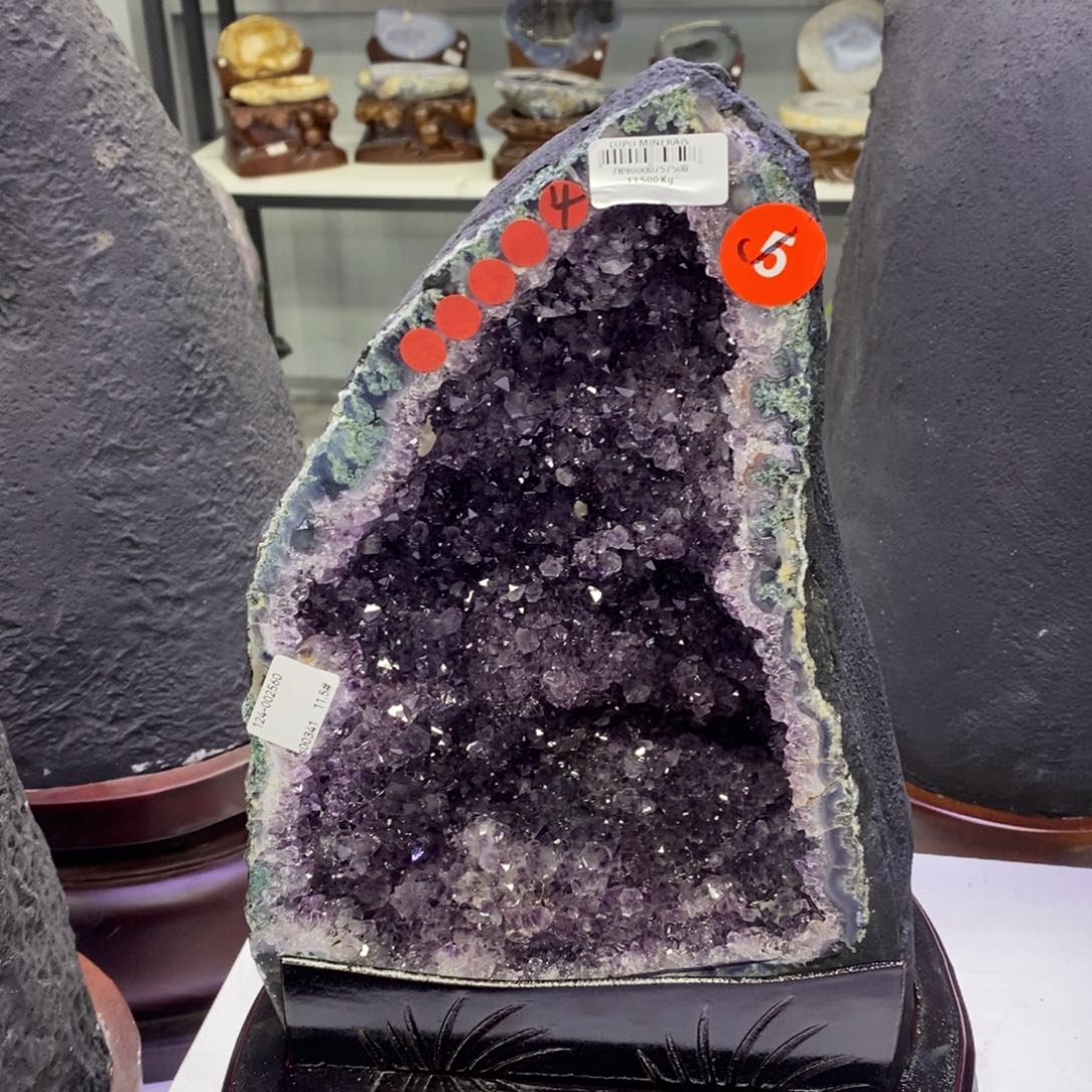 大型摆件（非配饰）紫晶未镶嵌