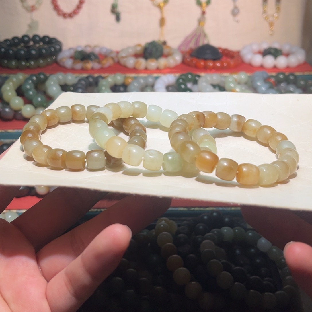 手链未镶嵌和田玉多样性发货拍一发一