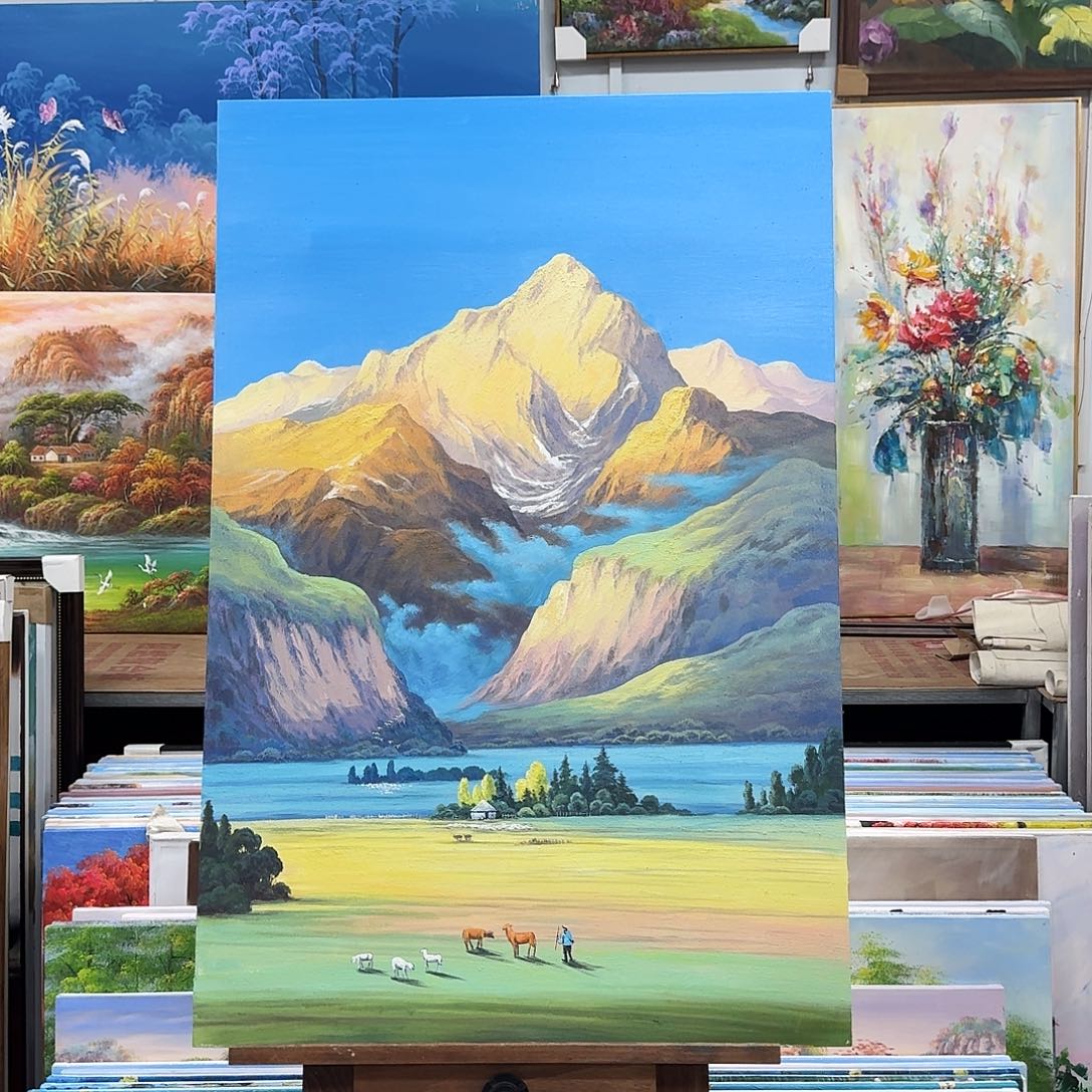 油画80120油画作品展作品展作品集