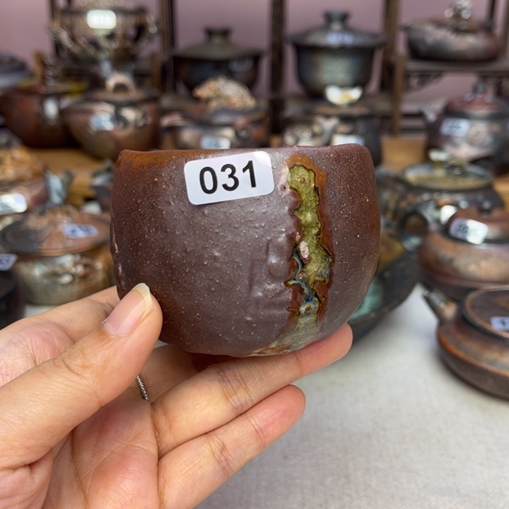 壶裸柴烧陶瓷茶具