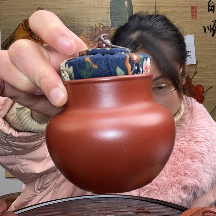 紫砂茶杯原矿紫砂杯