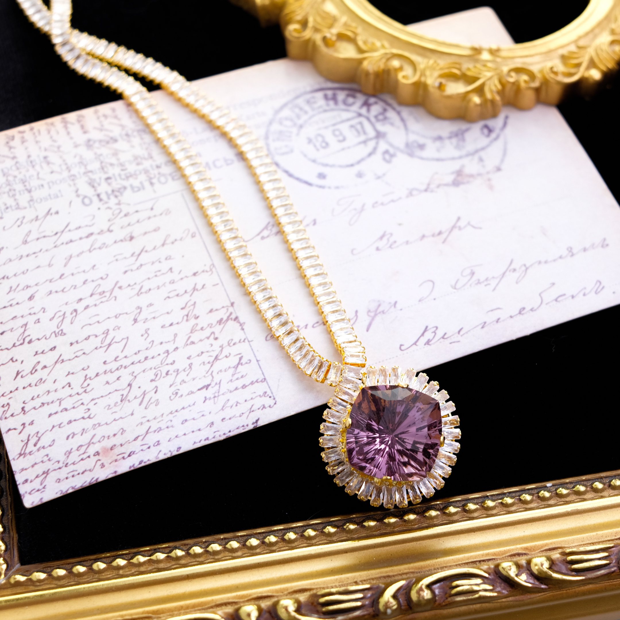 铜合金项链 意大利DG 意式复古主义 项链