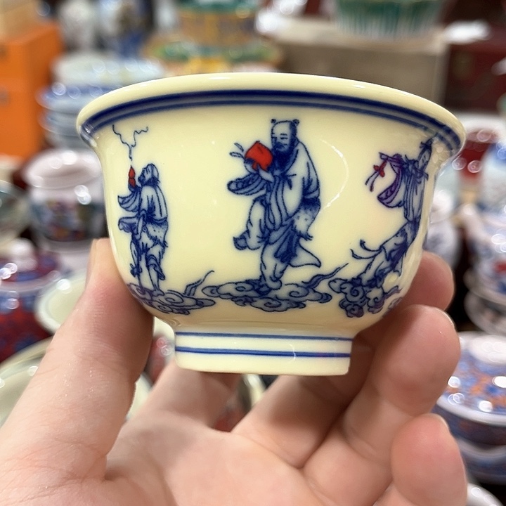 摆件/////景德镇陶瓷杯子。