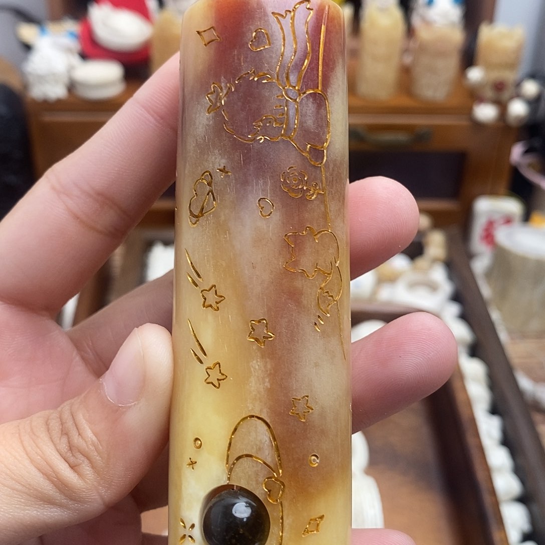 鹿骨把件c28驼鸟骨骨笛