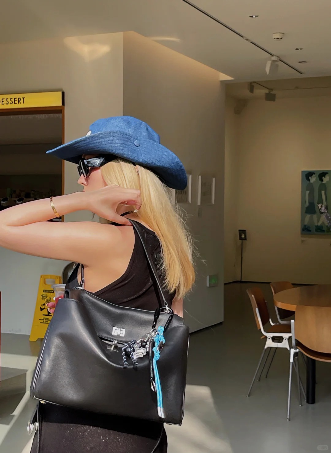 99新 Balenciaga/巴黎世家 巴黎世家rodeo 小号黑银/99新/优选