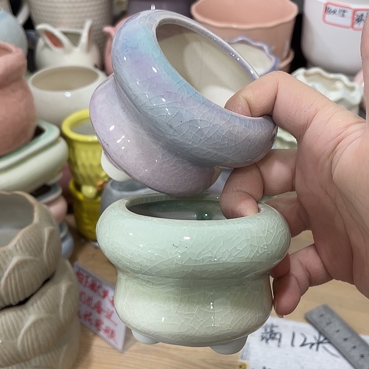 陶瓷花盆凑12米包邮