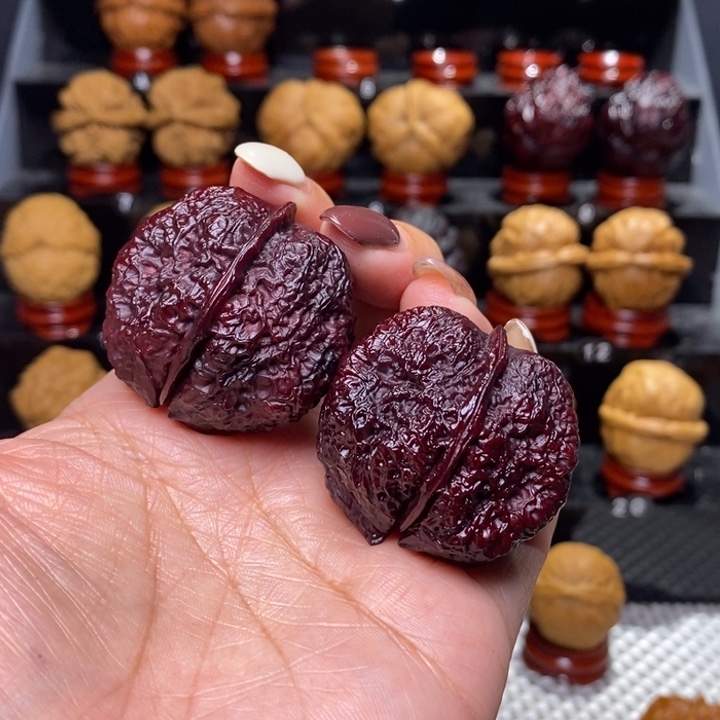 文玩核桃把件地闷蝴蝶蝉…………21