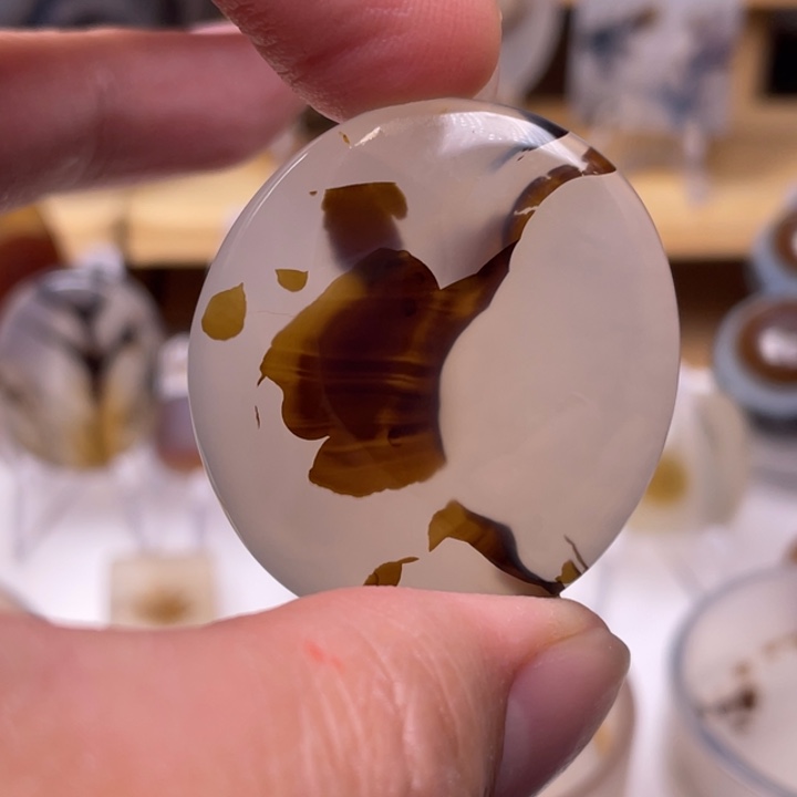 玛瑙/玉髓未镶嵌吊坠(不含链)