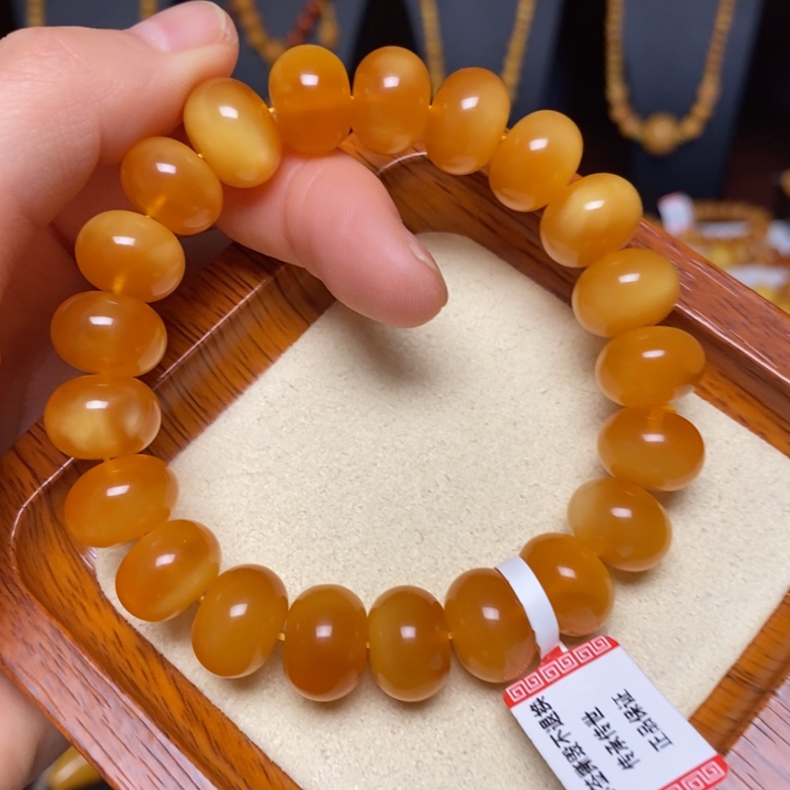 【闪购商品】未镶嵌蜜蜡手链手串