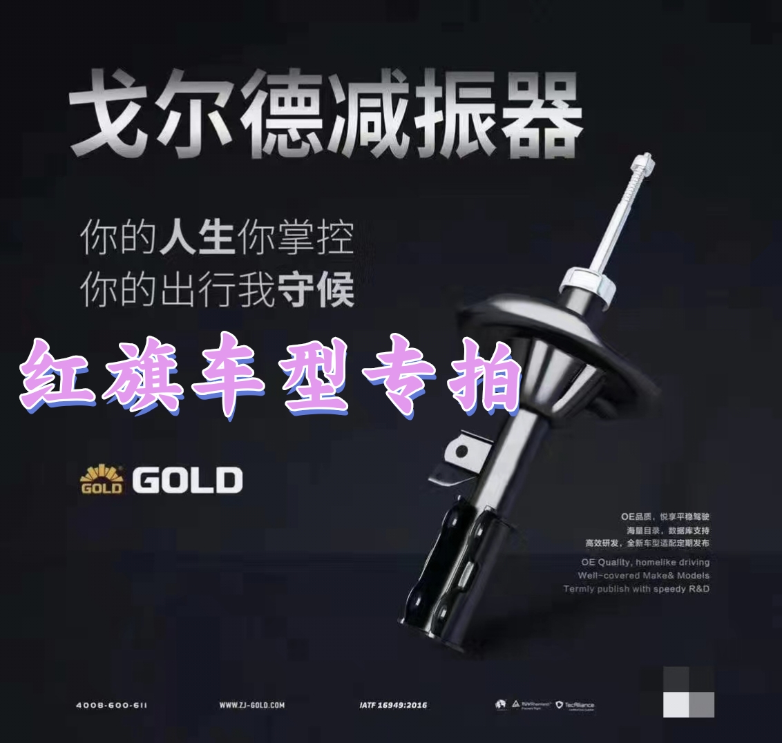 适配红旗E-QM5,H9/HS3/H5/HS7/EH7/HQ9减震器
