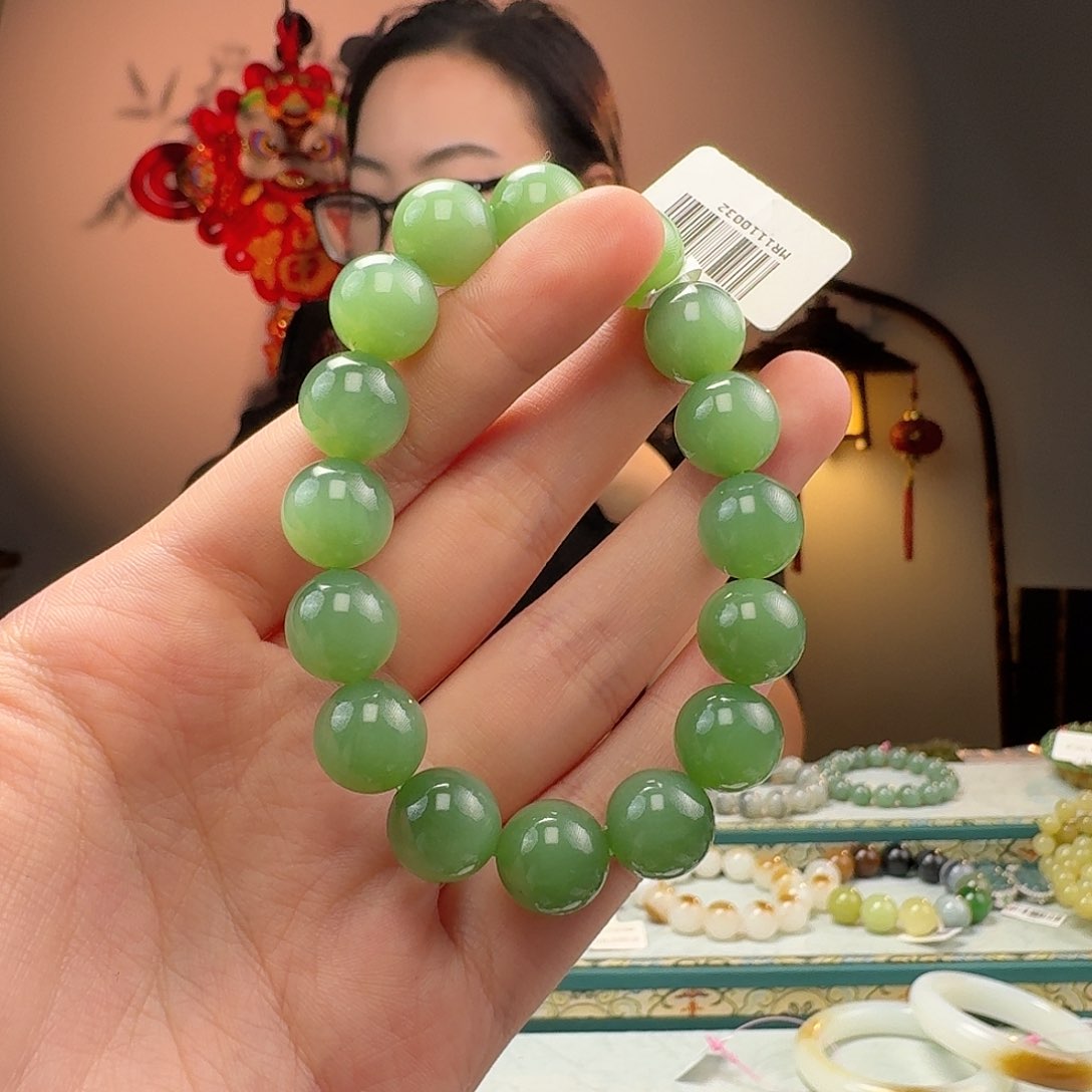 和田玉手串未镶嵌