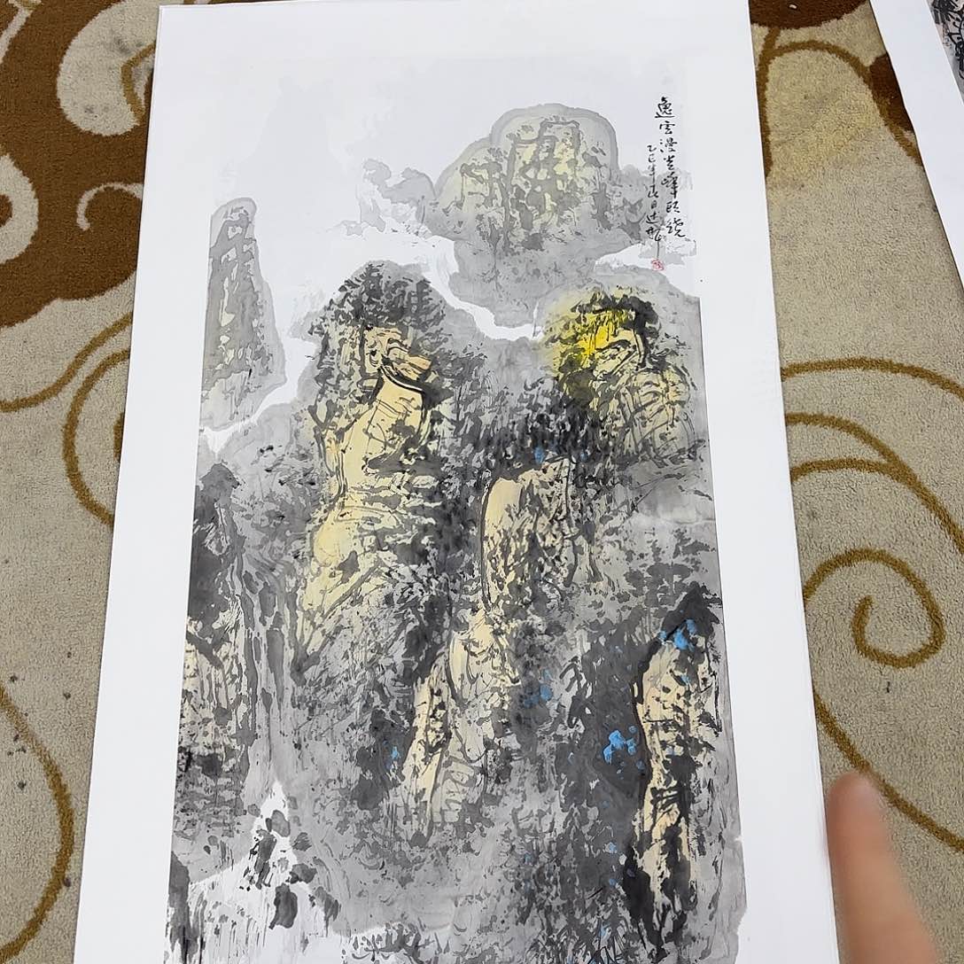 国画贾述轩李欣主播