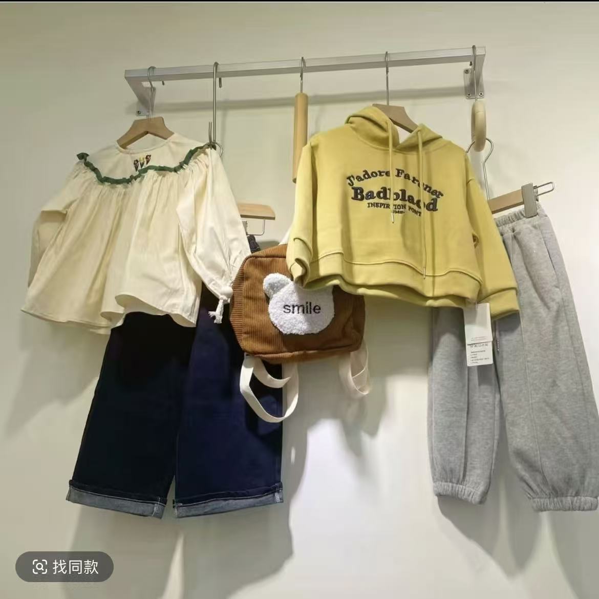 A6519#CYX-BYO-36096童装绿色外套