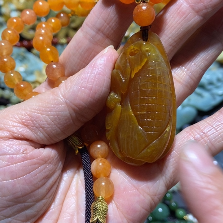 岫玉岫玉吊坠未镶嵌