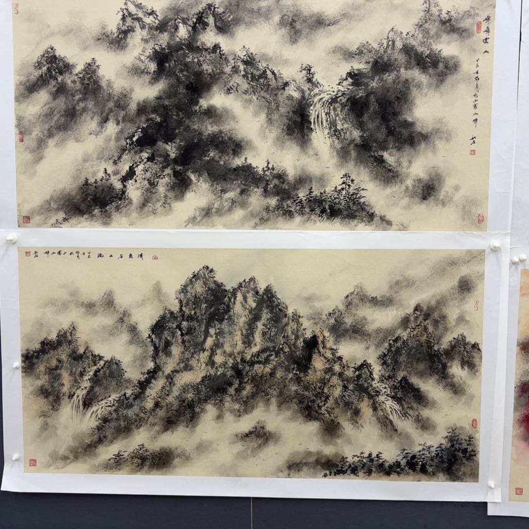 国画南*罗军四尺李欣主播