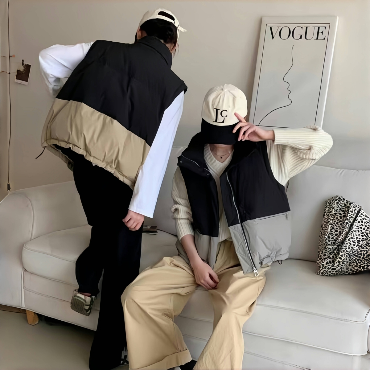 胖mm爆款棉服马甲女新款时尚坎肩马夹外穿棉背心加厚棉衣外套8813