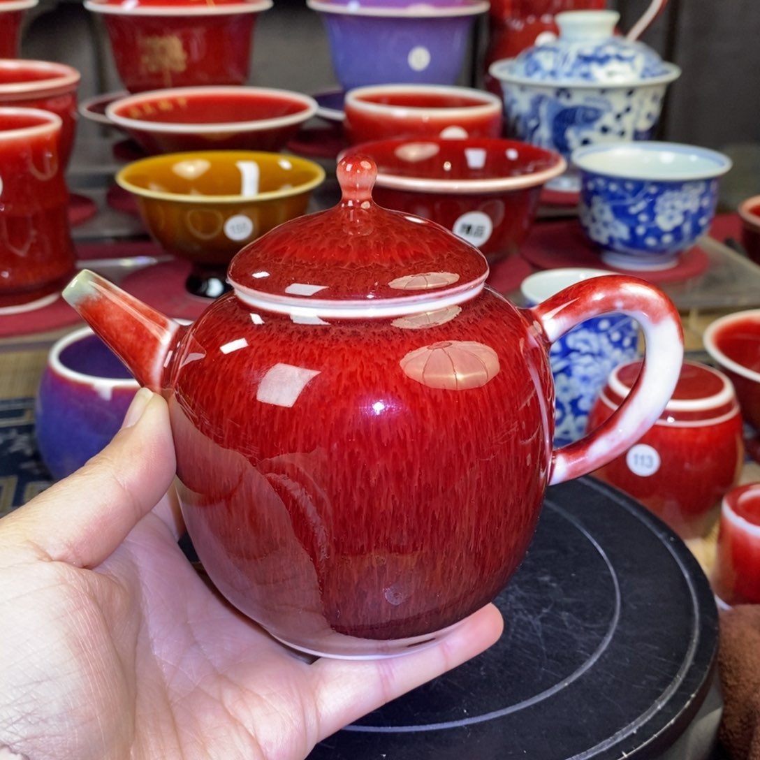 【闪购商品】景德镇名陶坊原矿郎红