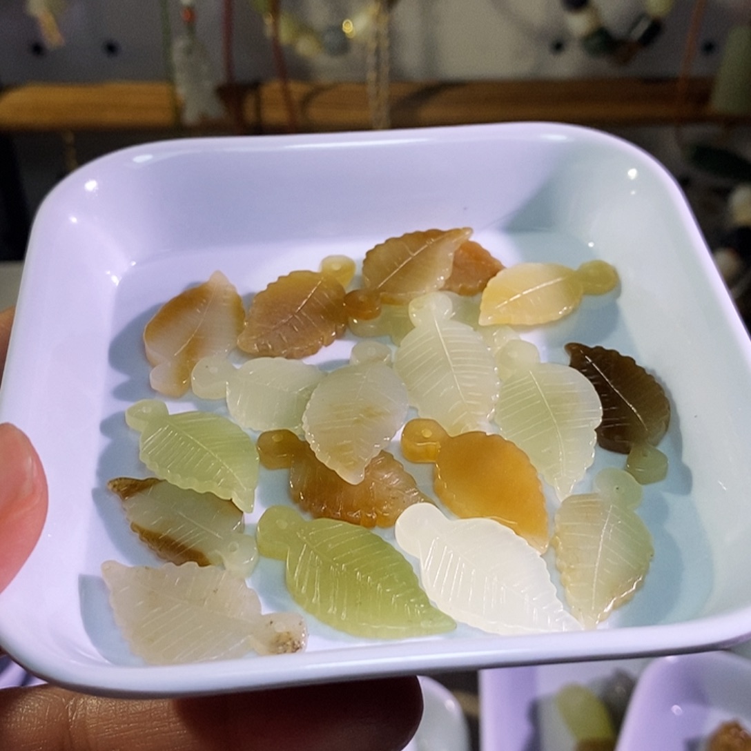 和田玉未镶嵌手链发一打包178