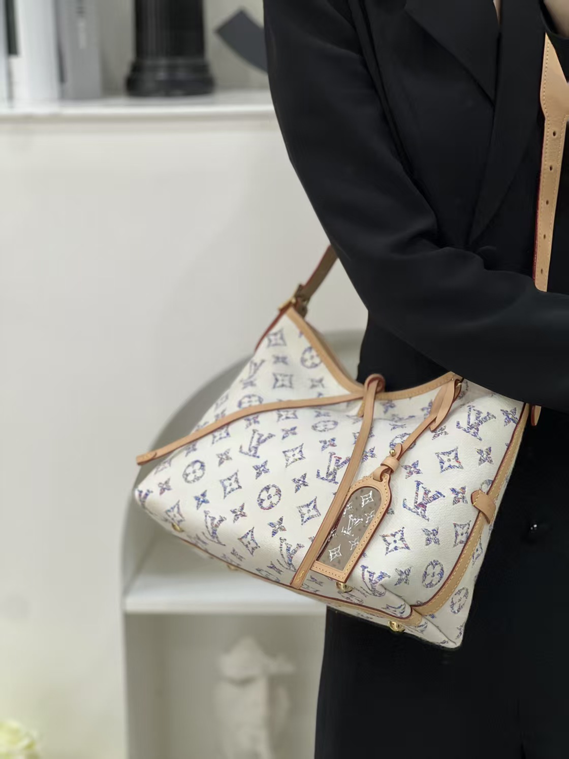 99新 LouisVuitton/路易威登  carryall小号航海系列无公价/优品