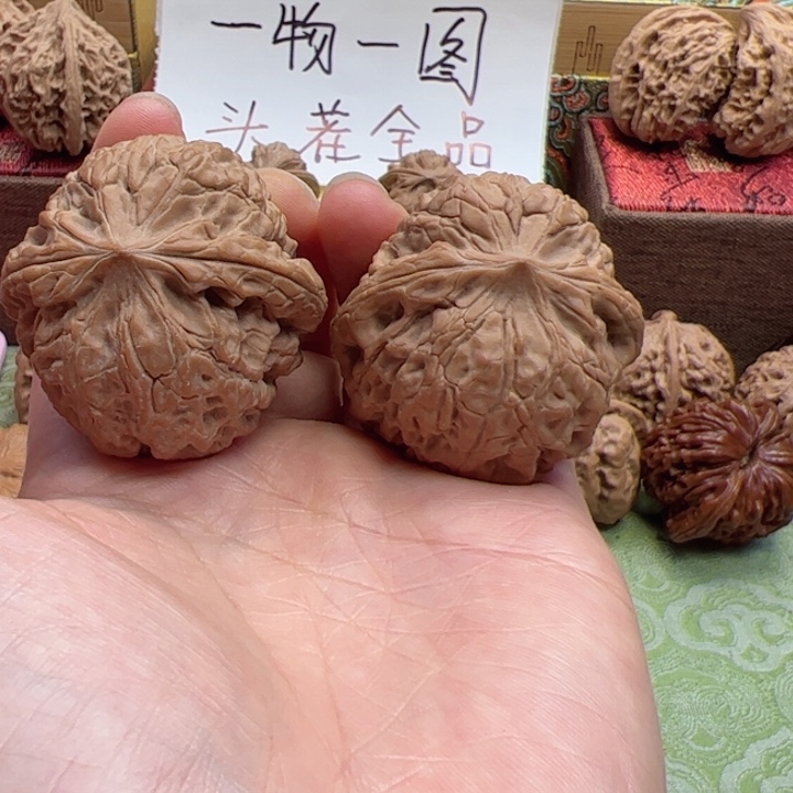 文玩核桃吊坠南瓜墩文玩核桃手把件