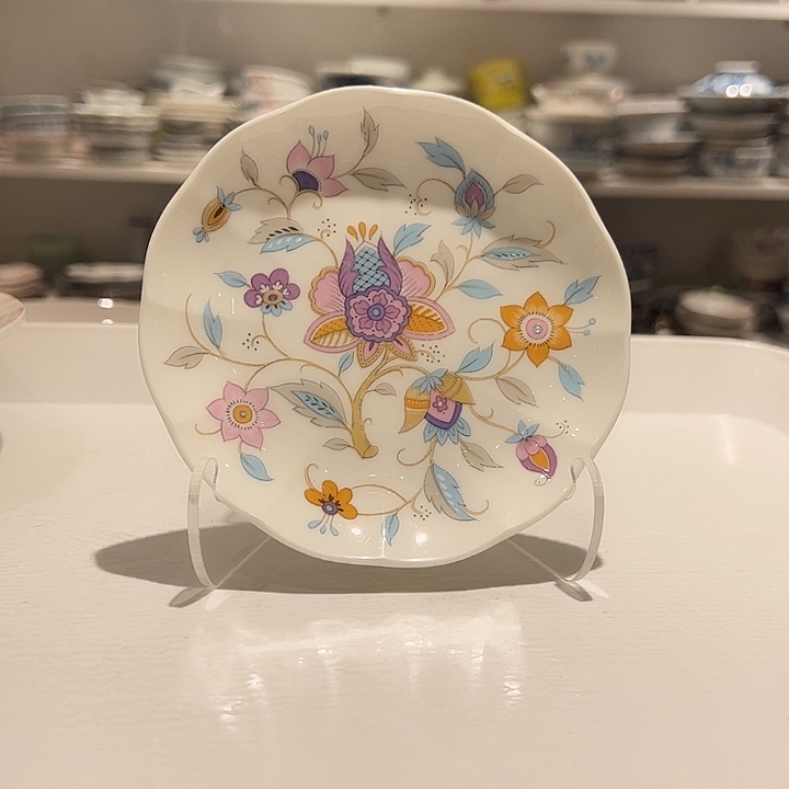 花***心瓷大牌小盘子1个大漂亮小可爱