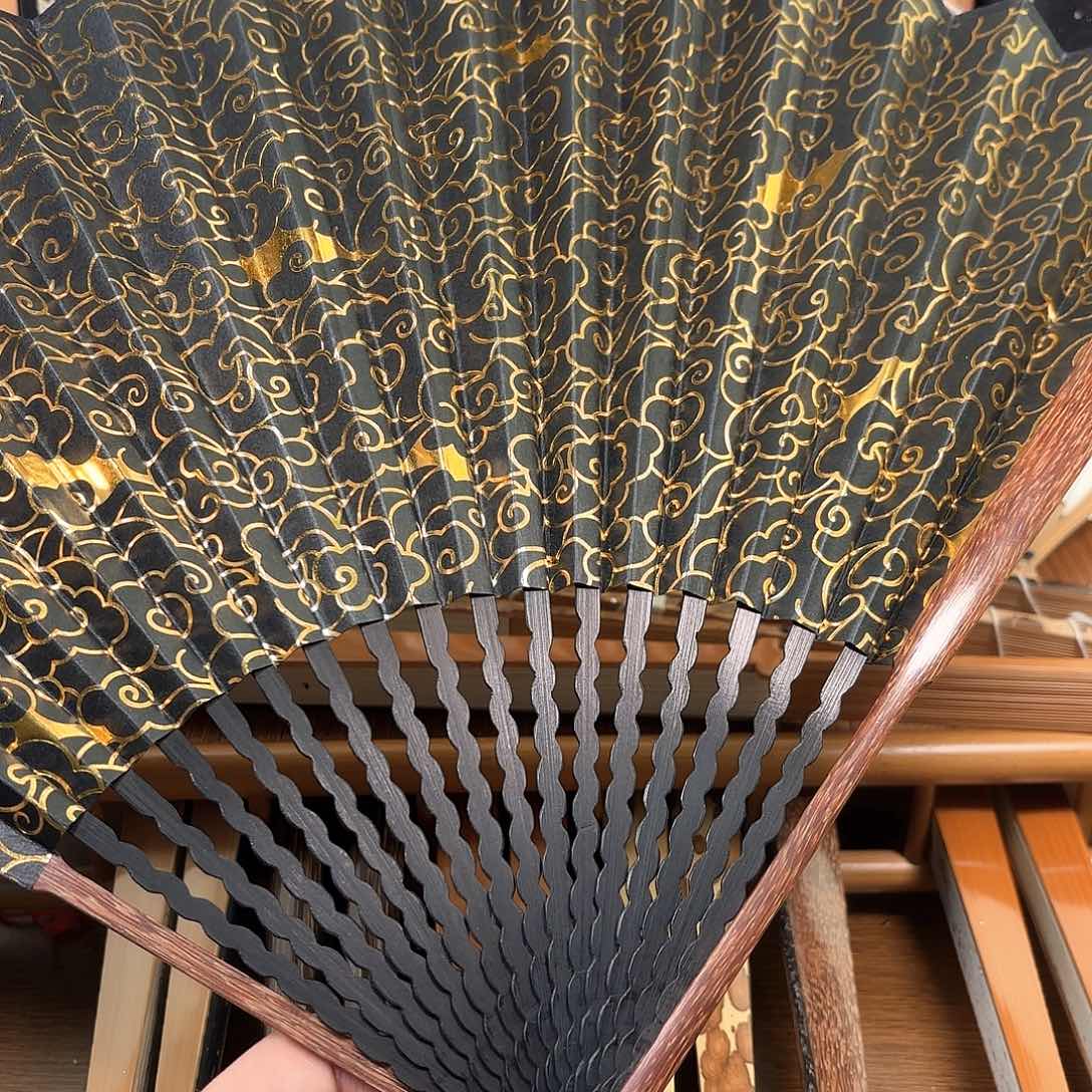 扇子芝麻粽龙鳞祥云金