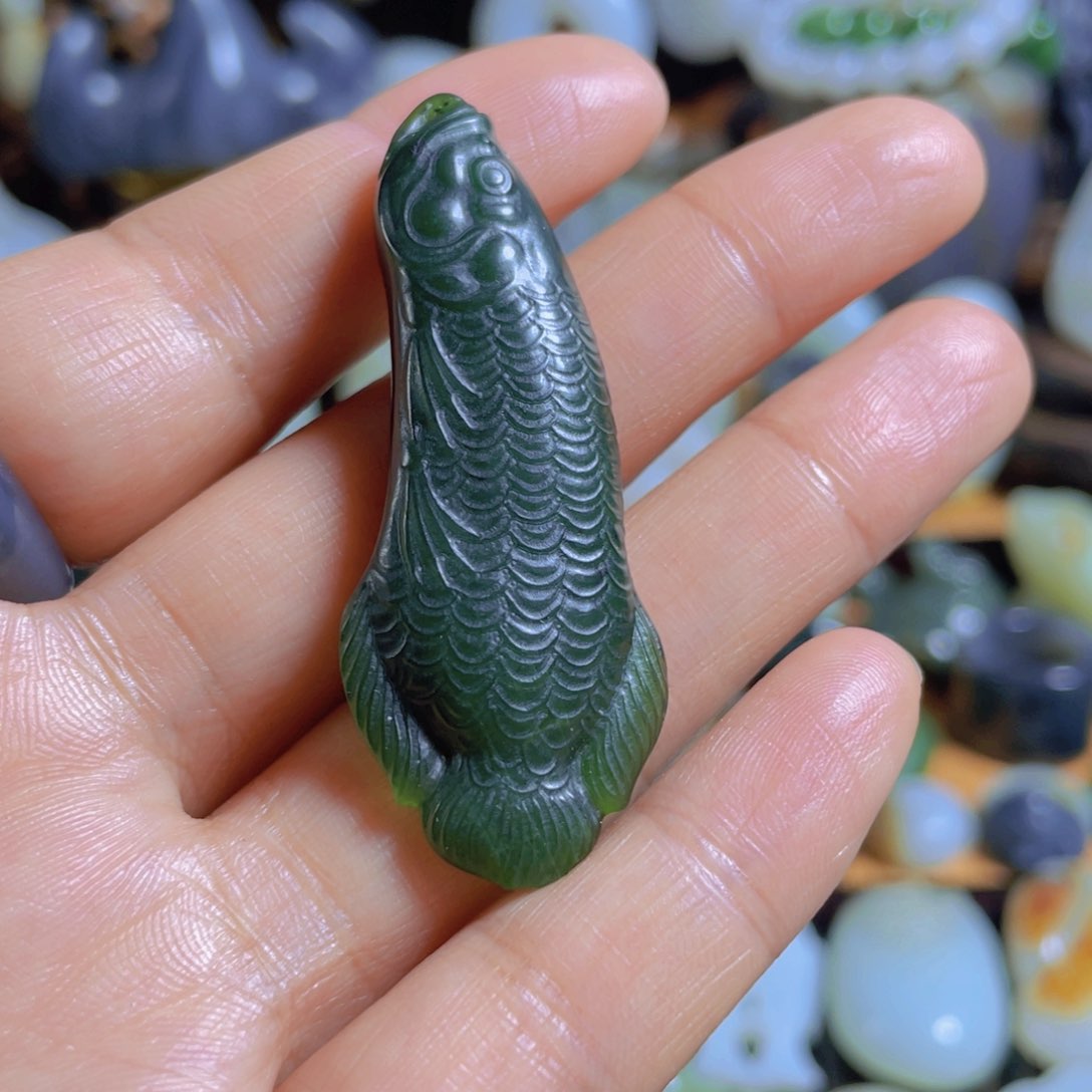 和田玉挂件未镶嵌