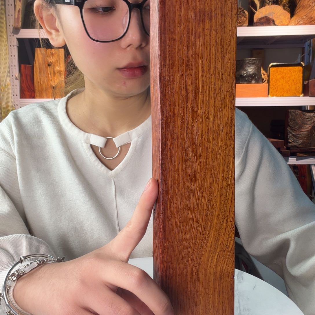 紫檀木类端景台钟**_