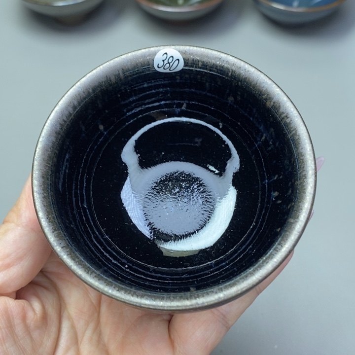 茶盏建窑建盏磨底柴烧主人杯