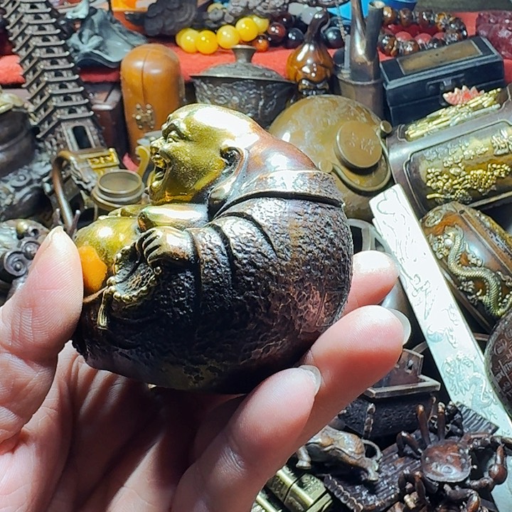 民****3铜器摆件收收藏藏