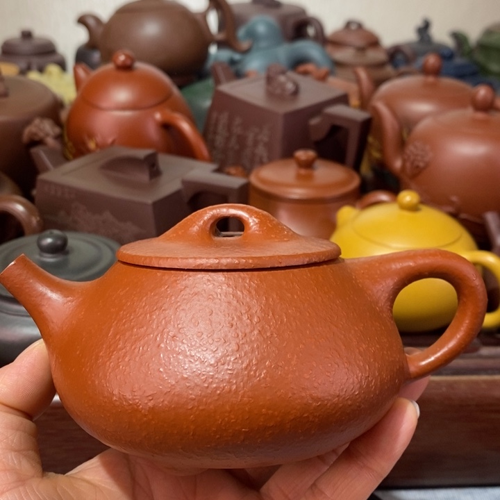 茶壶紫砂微瑕处理一把