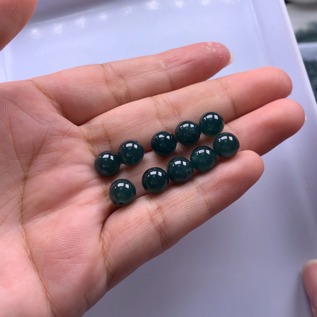 *****翡翠散珠天然翡翠A货散珠