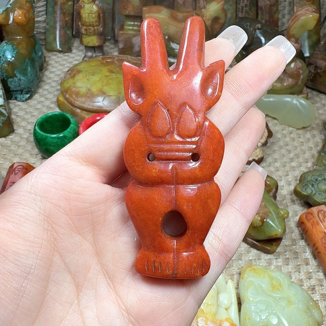 白玉菩提吊坠挂件