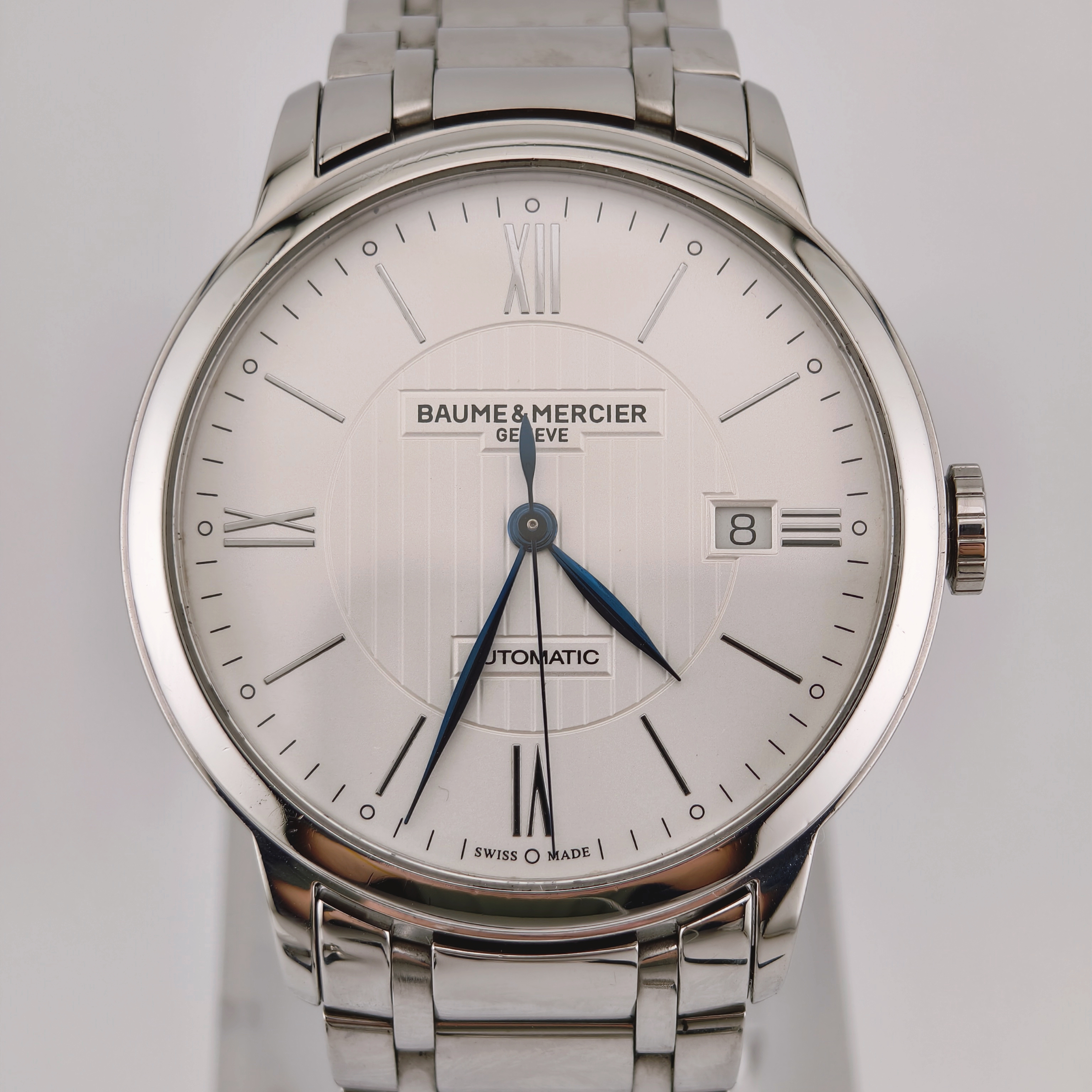 95新 Baume et Mercier/名士 克莱斯麦/42mm/自动机械男表/时尚