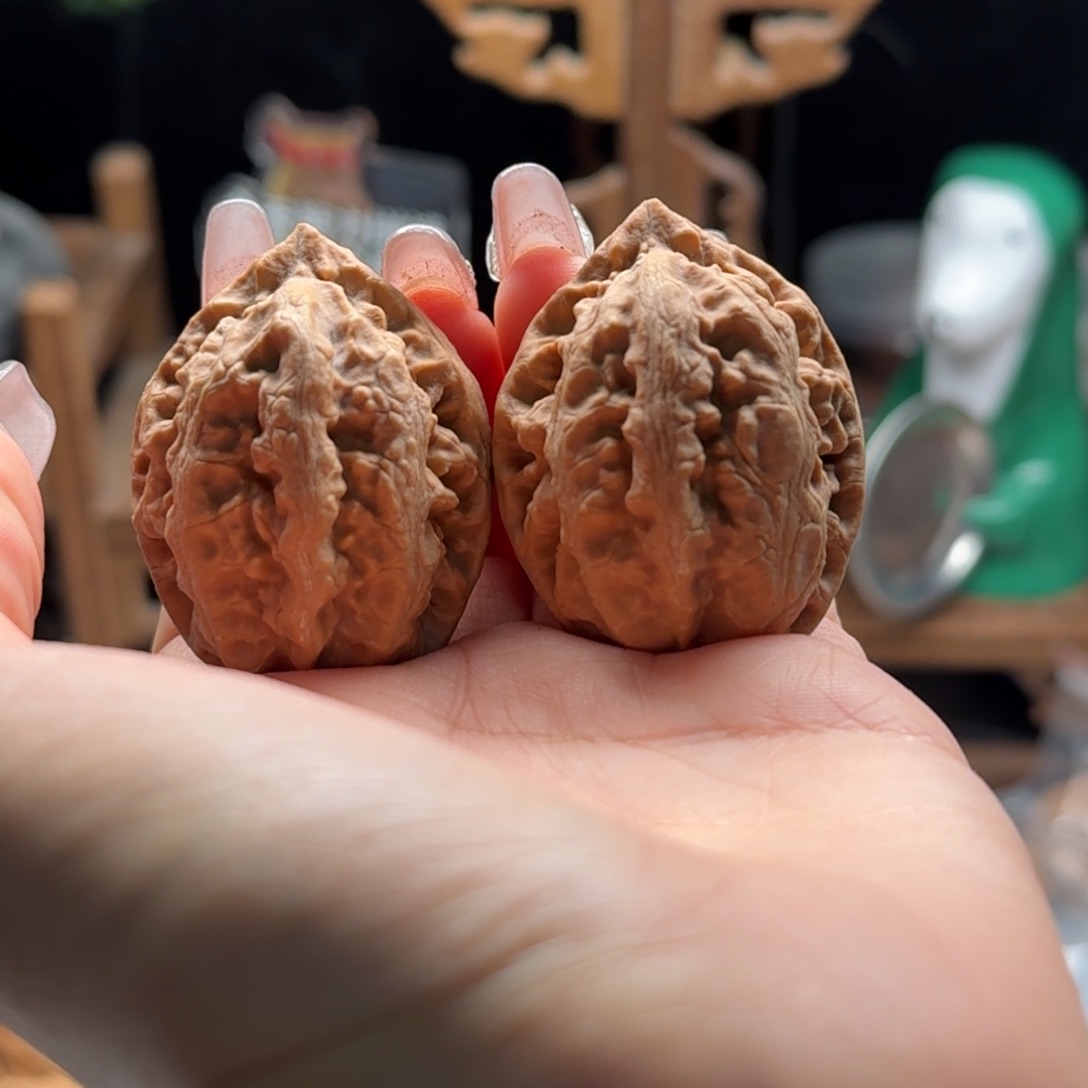 文玩核桃把件关东木子楸百核35