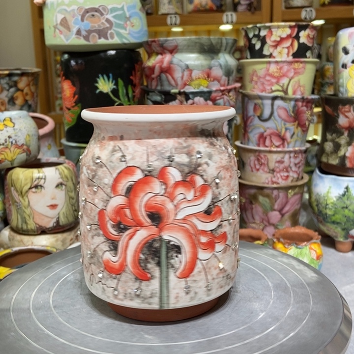 景德镇艺术手绘作品