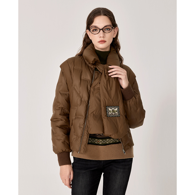 【九月】D63羽绒服(赠围巾)5V4Y58102