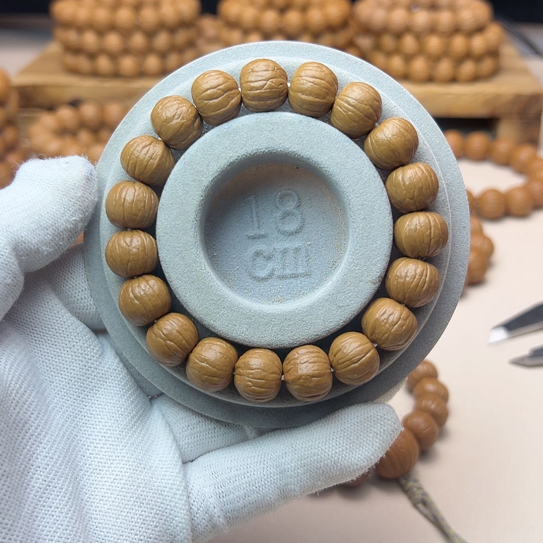 猴头核桃手串南瓜边度同尺13.2