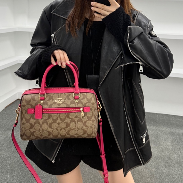 99新 COACH/蔻驰 波士顿斜挎包/ss3669