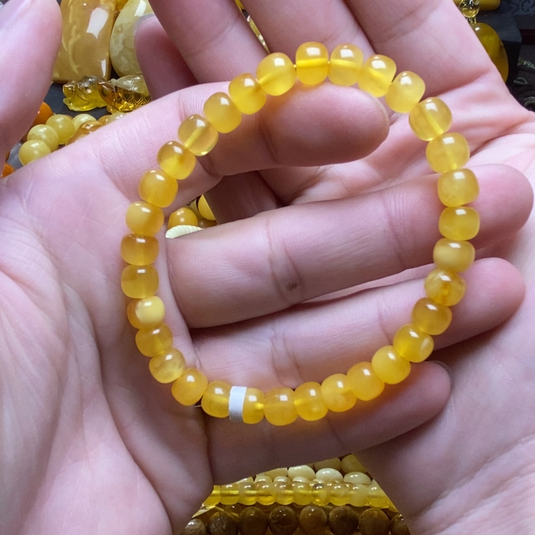 琥珀未镶嵌裸石蜜蜡