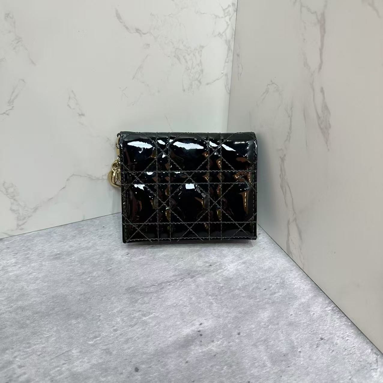 95新 DIOR/迪奥 乱乱子中古/女士/钱包/107290